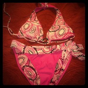 Cute pink bikini
